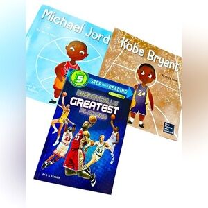 Set of Basketball Themed Kids Books**